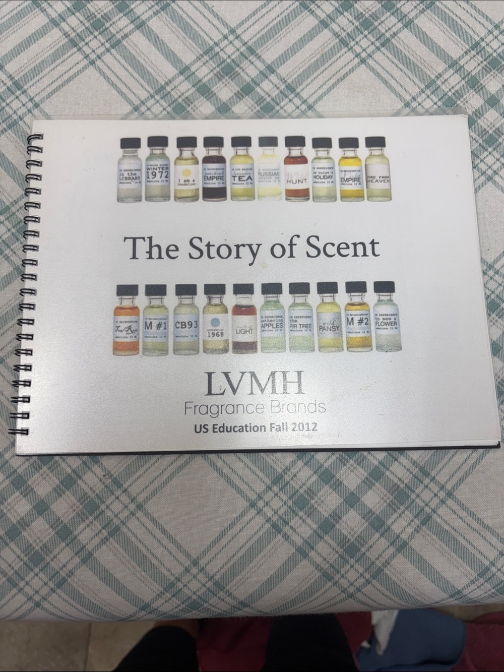 The Story of Scent Fragrance Education Booklet - White
